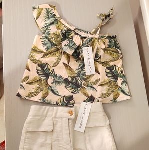 Janie and Jack shorts and top